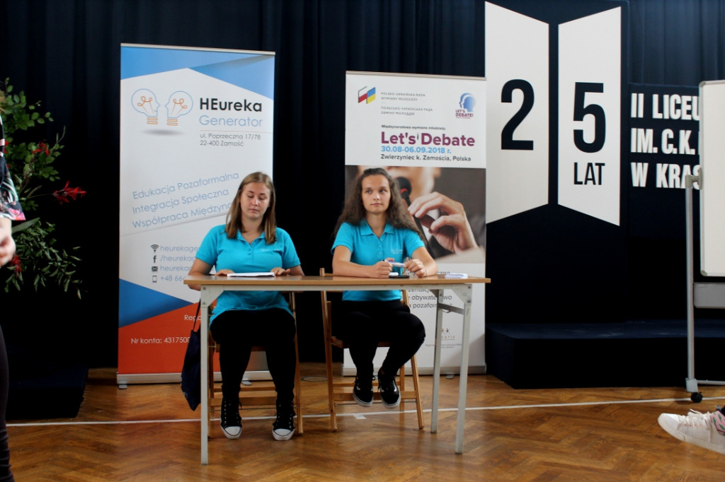 Zamość: Debata - sposobem na integrację i edukację