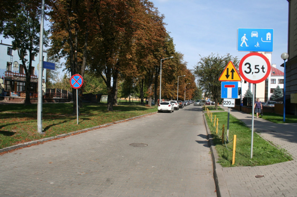 Zamość: Zmiana organizacji ruchu i kontynuacja przebudowy na ulicy Kiepury