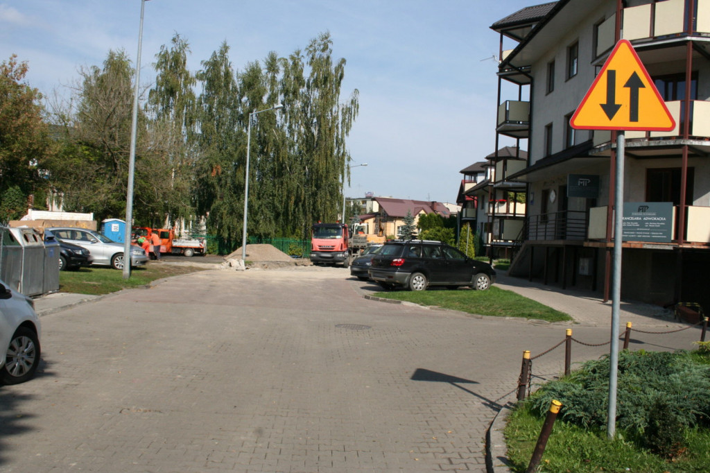 Zamość: Zmiana organizacji ruchu i kontynuacja przebudowy na ulicy Kiepury