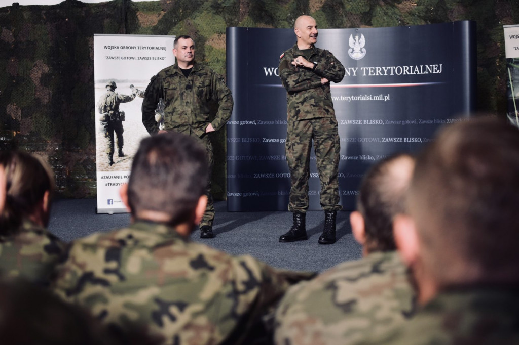 Spotkanie Terytorialsów z Szefem Sztabu Generalnego WP