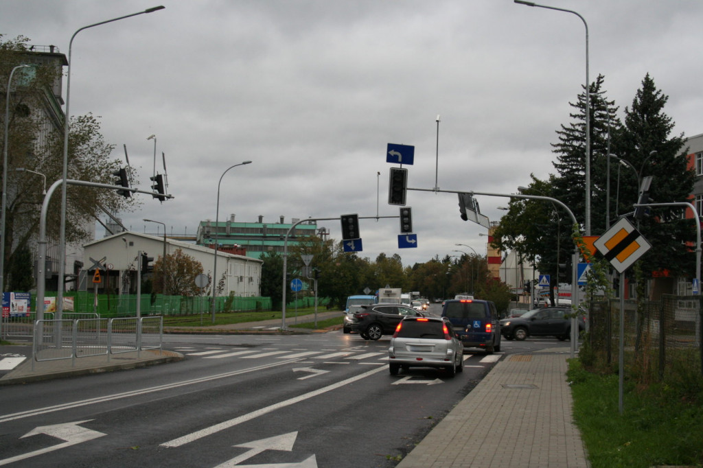 Zamość: Nowa sygnalizacja nie przetrwała starcia z nawałnicą
