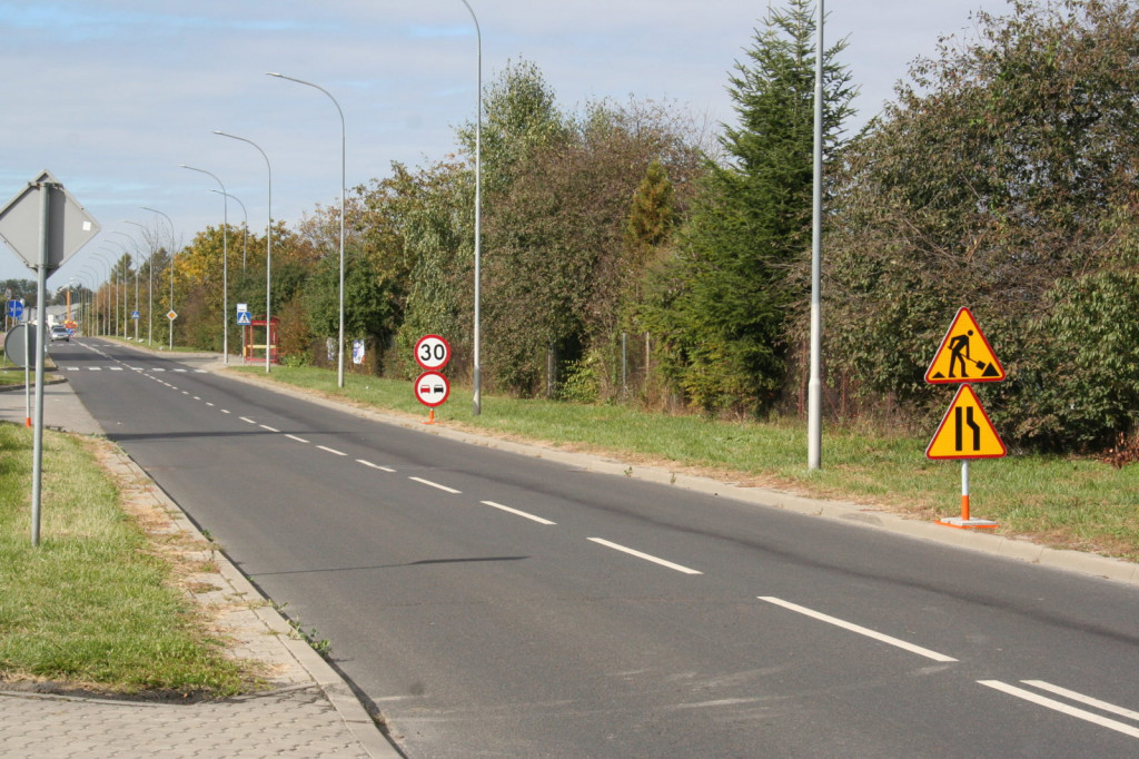Zamość: Utrudnienia na ul. Sikorskiego