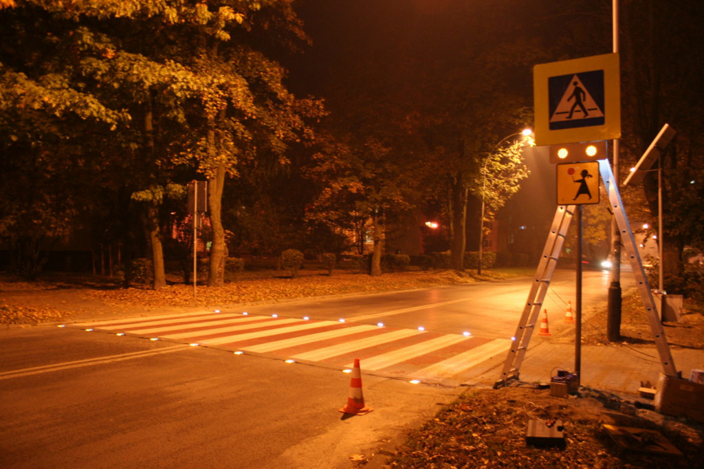 Zamość: Nowe oznakowanie przejścia na ul. Wojska Polskiego