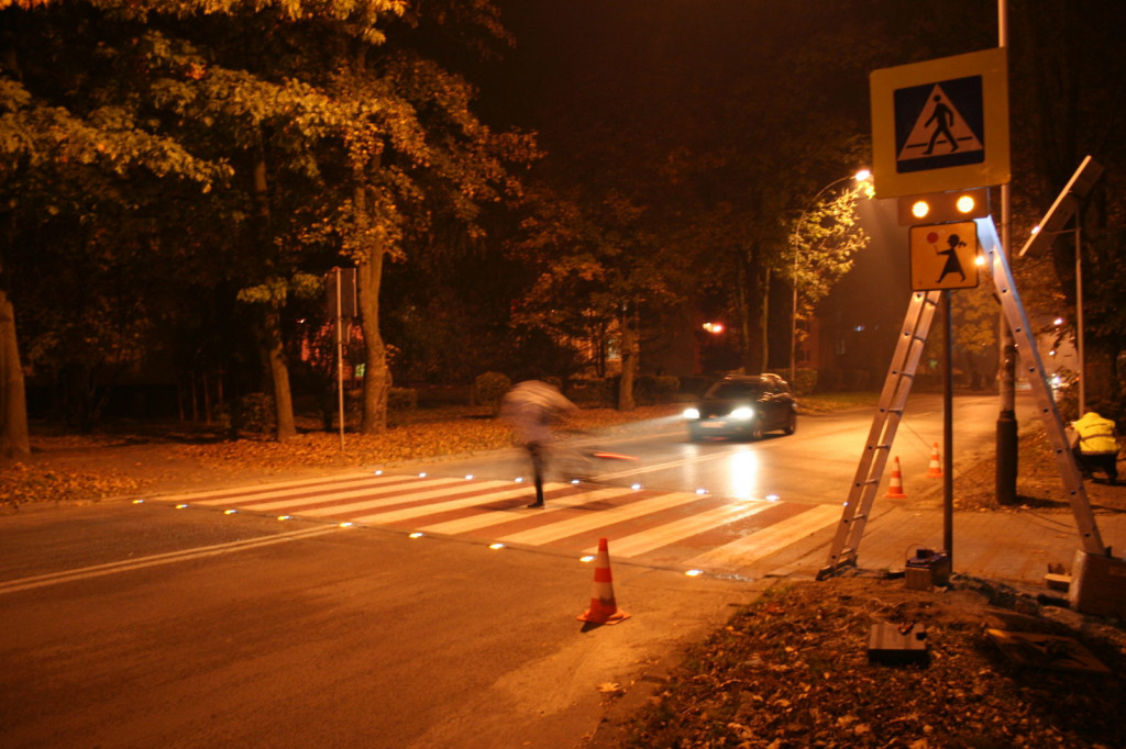 Zamość: Nowe oznakowanie przejścia na ul. Wojska Polskiego