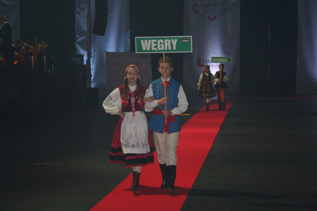 Zamość: Ceremonia otwarcia Mistrzostw Europy U20 i U23 [Zamojszczyzna, Namysłowiacy, Night Rider Symphony - FOTO]