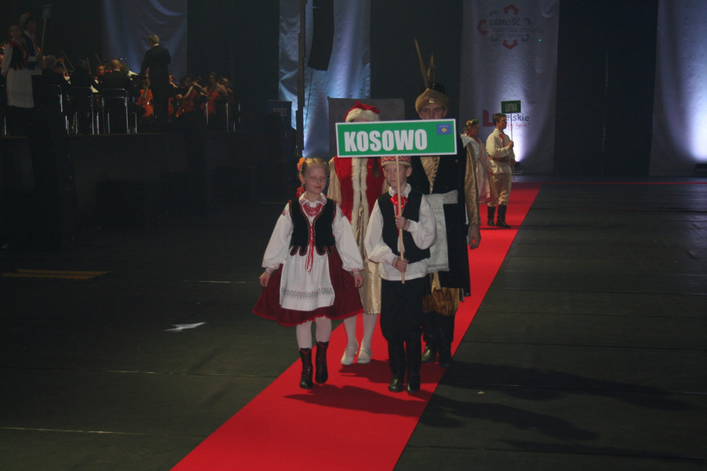 Zamość: Ceremonia otwarcia Mistrzostw Europy U20 i U23 [Zamojszczyzna, Namysłowiacy, Night Rider Symphony - FOTO]