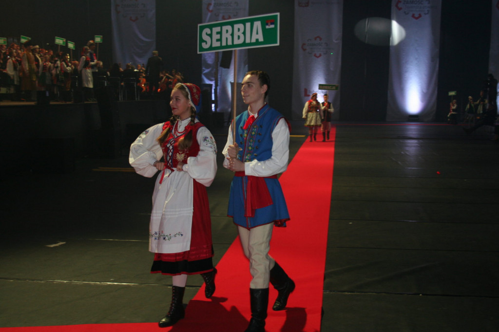 Zamość: Ceremonia otwarcia Mistrzostw Europy U20 i U23 [Zamojszczyzna, Namysłowiacy, Night Rider Symphony - FOTO]
