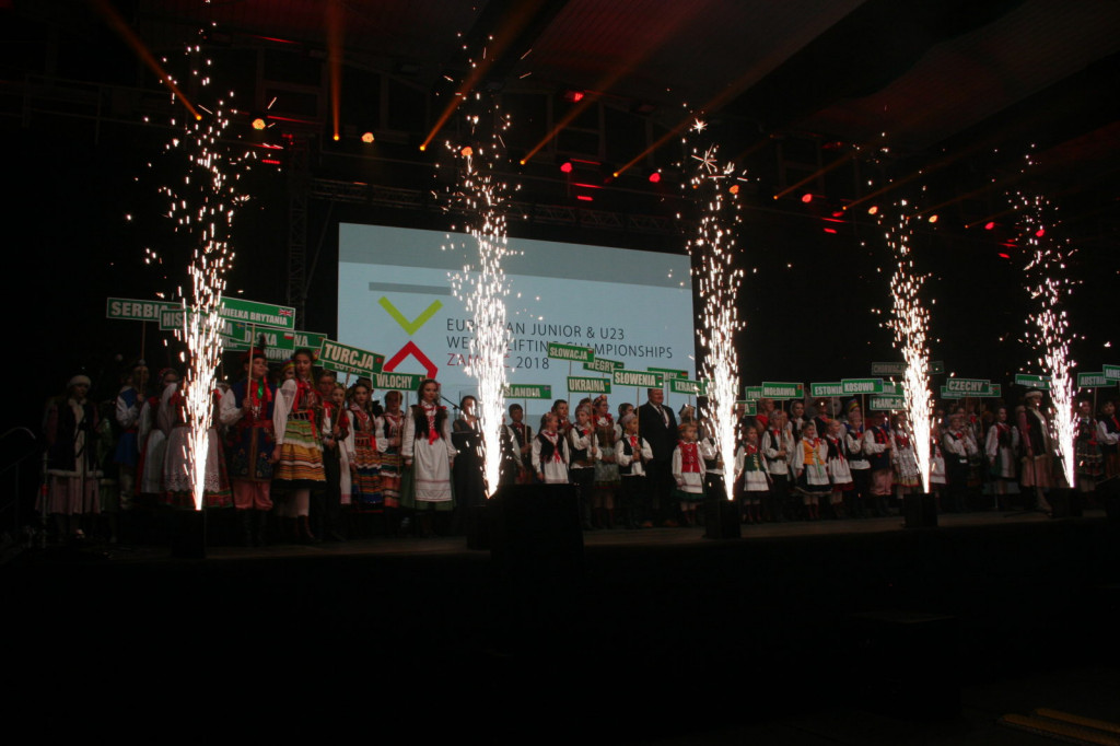 Zamość: Ceremonia otwarcia Mistrzostw Europy U20 i U23 [Zamojszczyzna, Namysłowiacy, Night Rider Symphony - FOTO]