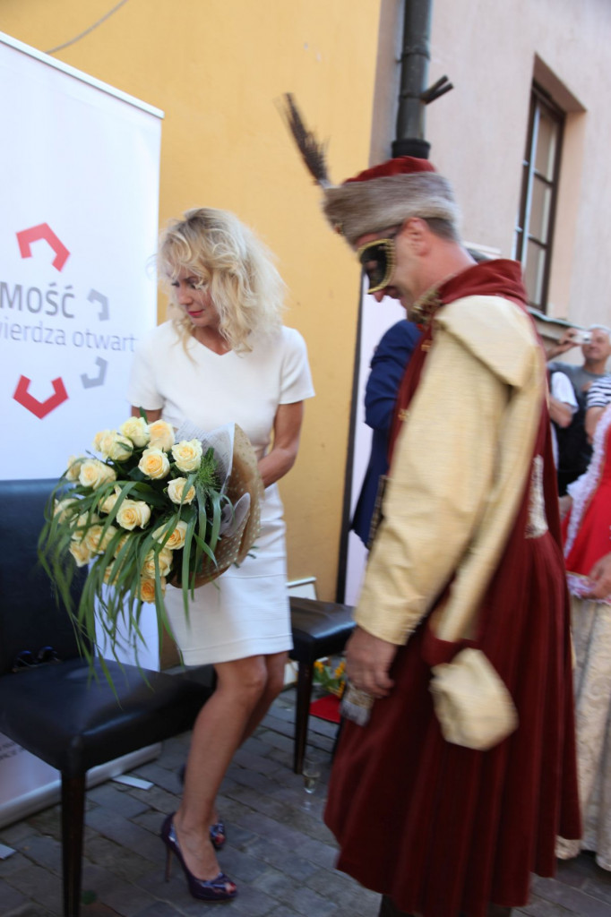 Ścibakówna i Englert na tysiąc lat w Alei Sław