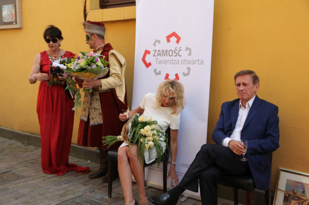 Ścibakówna i Englert na tysiąc lat w Alei Sław