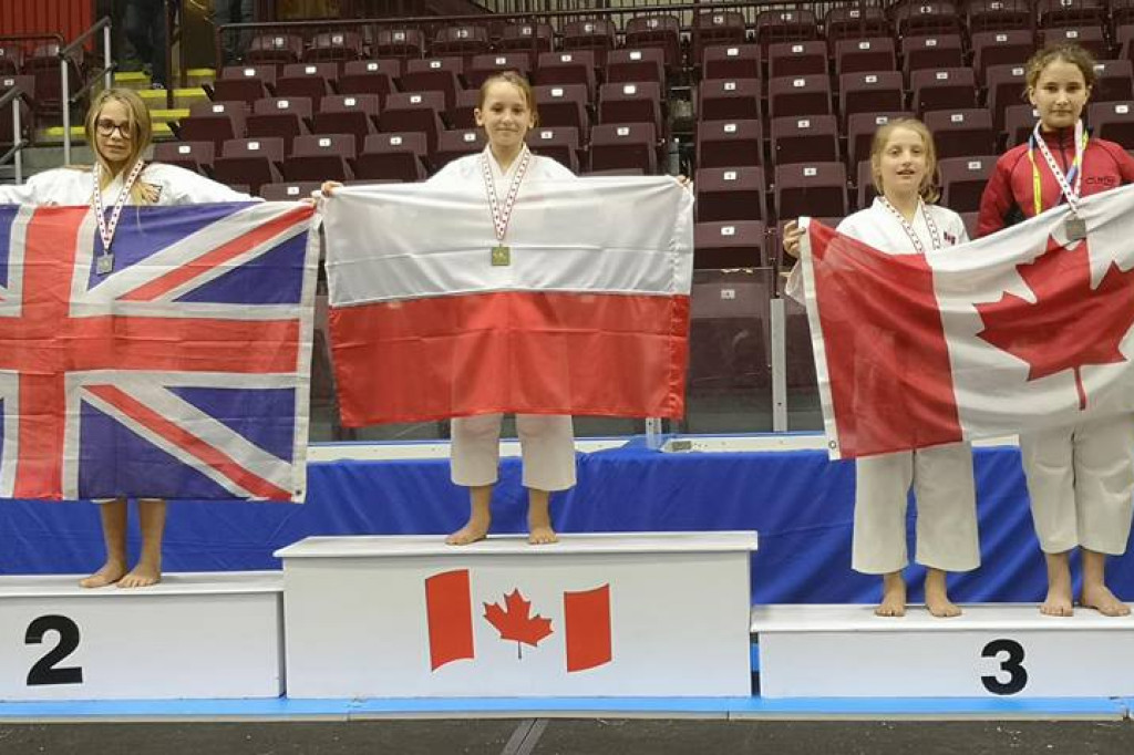 Wiktoria Wikira zdobyła trzy złote medale na Pucharze Świata Dzieci w Karate Tradycyjnym