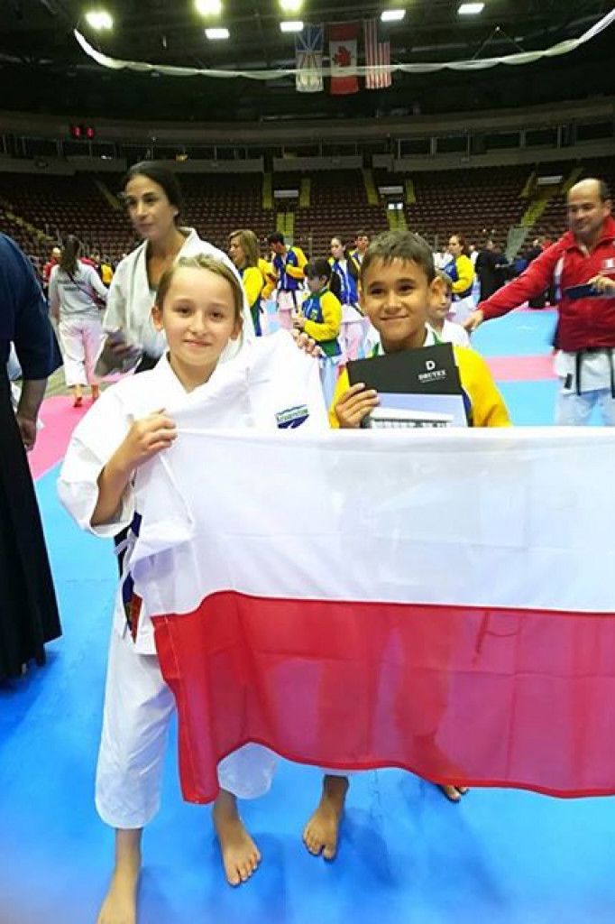 Wiktoria Wikira zdobyła trzy złote medale na Pucharze Świata Dzieci w Karate Tradycyjnym