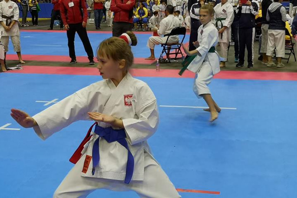 Wiktoria Wikira zdobyła trzy złote medale na Pucharze Świata Dzieci w Karate Tradycyjnym