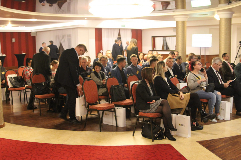Zamość: Zbigniew Chołyk i Piotr Kuśmierzak na spotkaniu Biznes Lubelskie 2018
