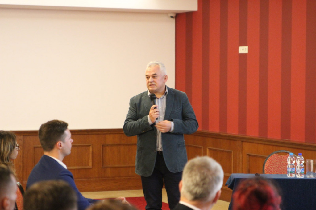 Zamość: Zbigniew Chołyk i Piotr Kuśmierzak na spotkaniu Biznes Lubelskie 2018