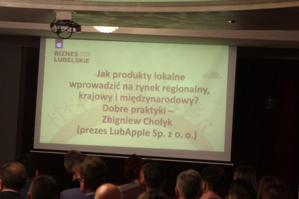 Zamość: Zbigniew Chołyk i Piotr Kuśmierzak na spotkaniu Biznes Lubelskie 2018
