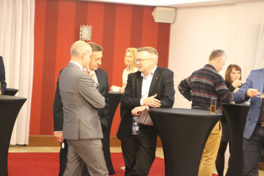 Zamość: Zbigniew Chołyk i Piotr Kuśmierzak na spotkaniu Biznes Lubelskie 2018