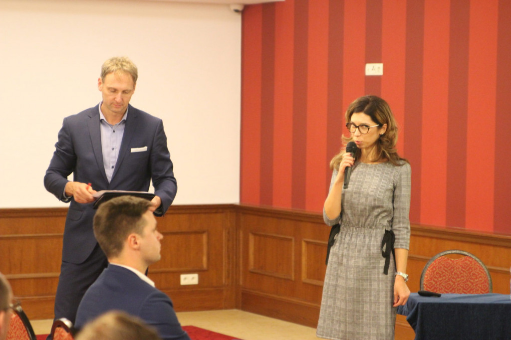 Zamość: Zbigniew Chołyk i Piotr Kuśmierzak na spotkaniu Biznes Lubelskie 2018