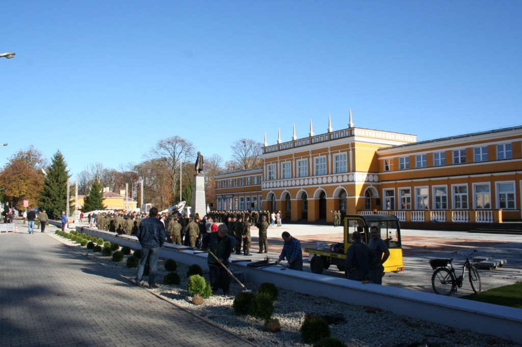 Zamość: Odsłonięcie Pomnika Marszałka Józefa Piłsudskiego - trwają przygotowania
