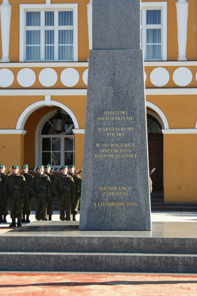 Zamość: Odsłonięcie Pomnika Marszałka Józefa Piłsudskiego - trwają przygotowania