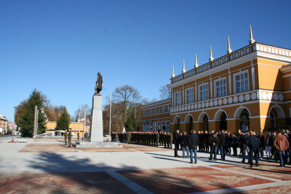 Zamość: Odsłonięcie Pomnika Marszałka Józefa Piłsudskiego - trwają przygotowania