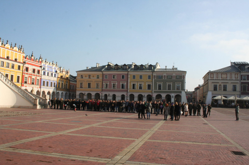 Zamość: Wypuścili w niebo 100 balonów [FOTO]