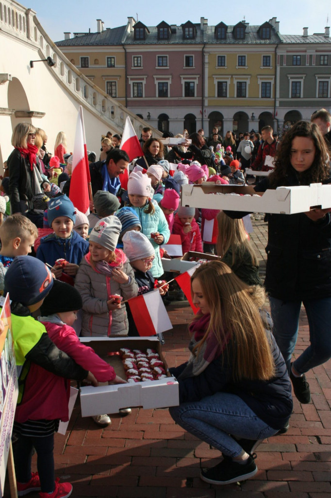 Zamość: Wypuścili w niebo 100 balonów [FOTO]