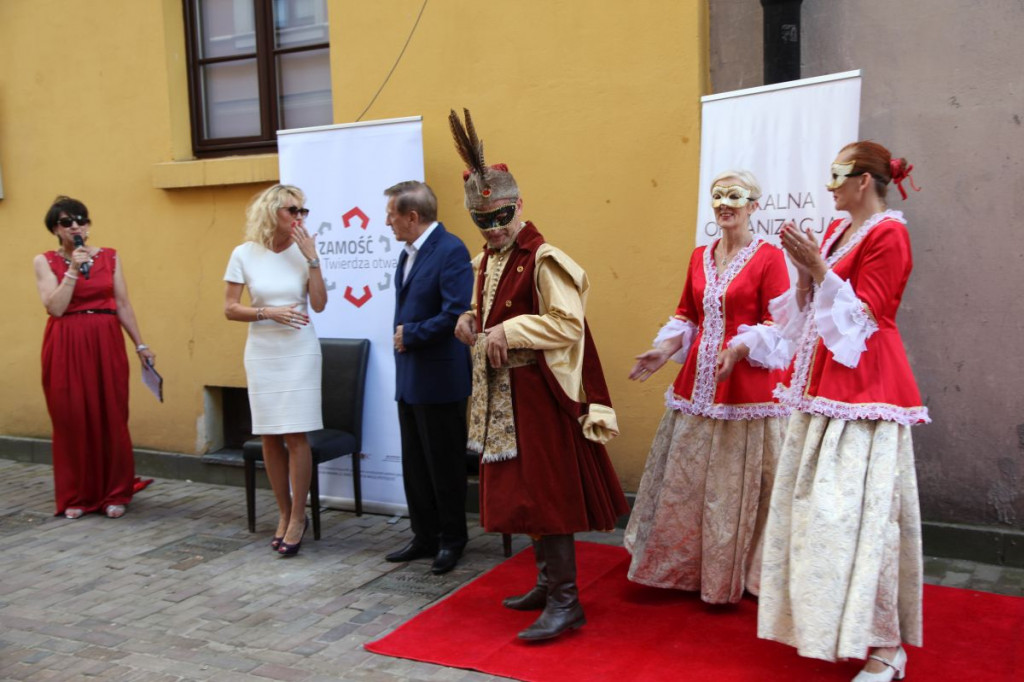 Ścibakówna i Englert na tysiąc lat w Alei Sław