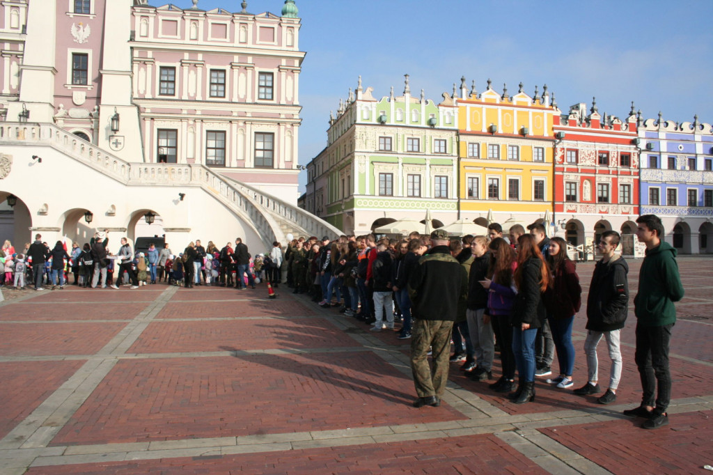 Zamość: Wypuścili w niebo 100 balonów [FOTO]