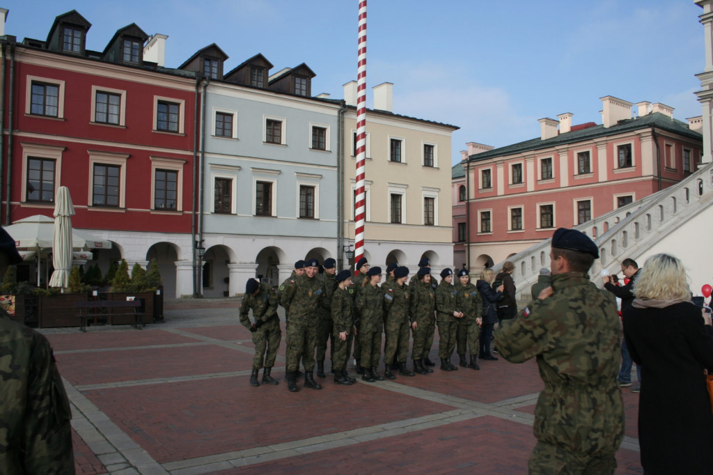 Zamość: Wypuścili w niebo 100 balonów [FOTO]