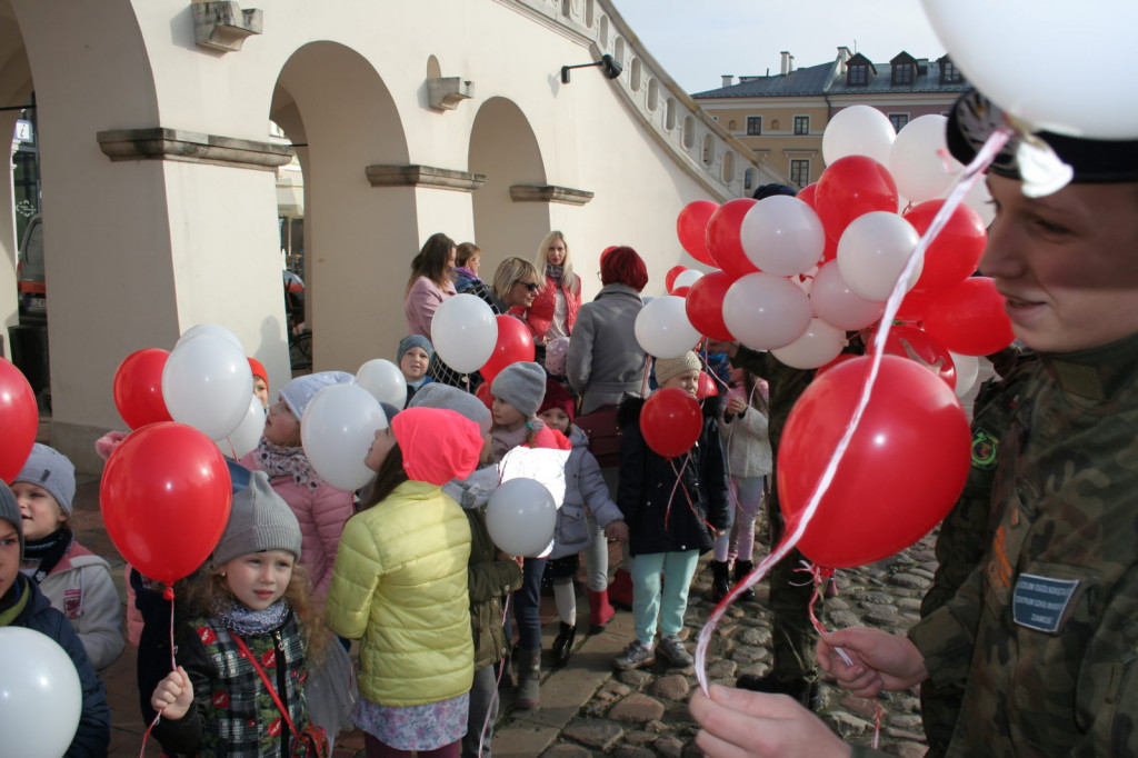 Zamość: Wypuścili w niebo 100 balonów [FOTO]