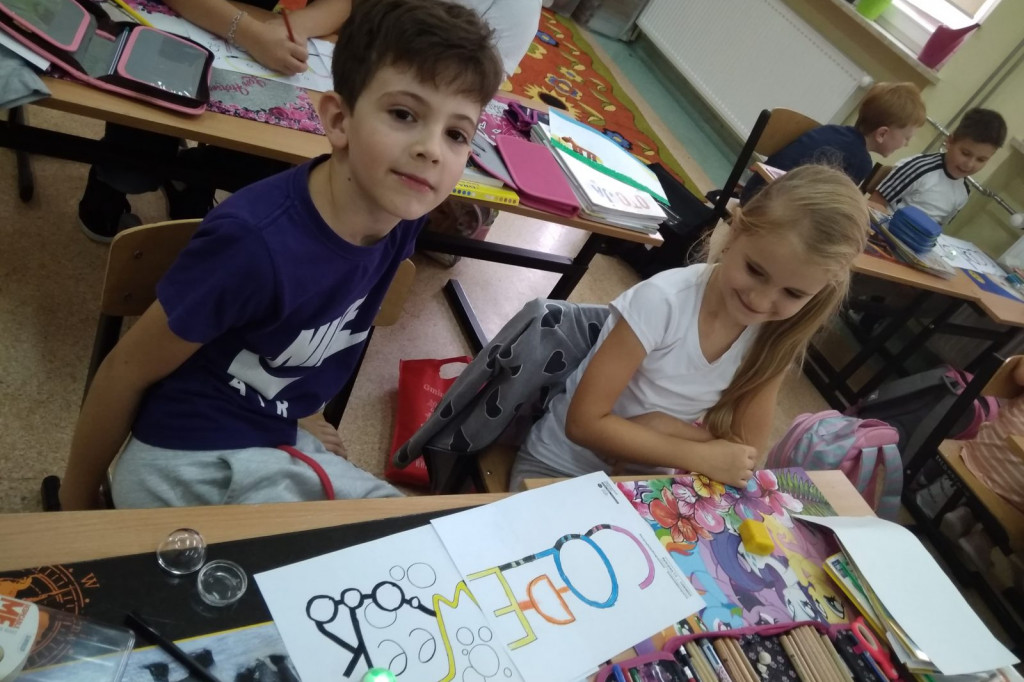 Zamość: Code Week czyli Europejski Tydzień Kodowania  w SP nr 7 [FOTO]