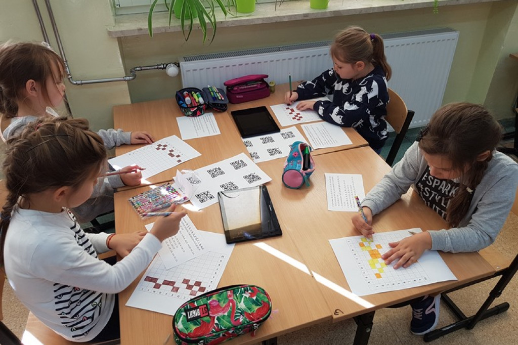 Zamość: Code Week czyli Europejski Tydzień Kodowania  w SP nr 7 [FOTO]