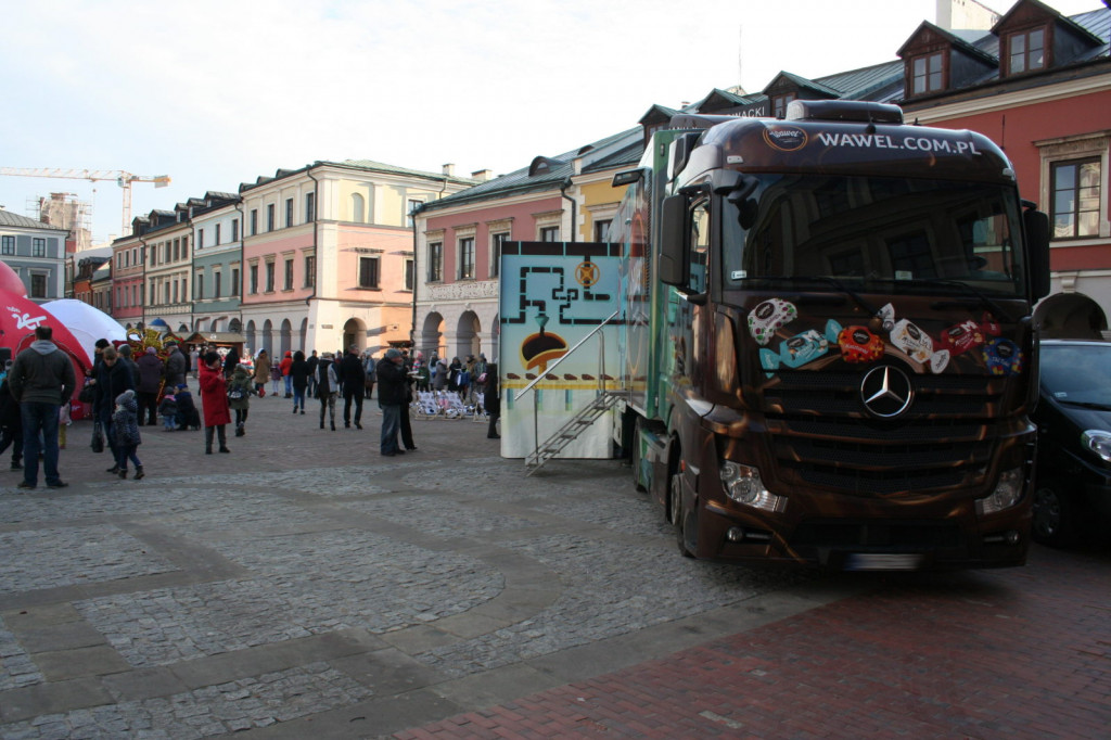 Zamość: Jarmark Świąteczny, Radio ZET i Wawel Truck na Rynku Wielkim [FOTO]