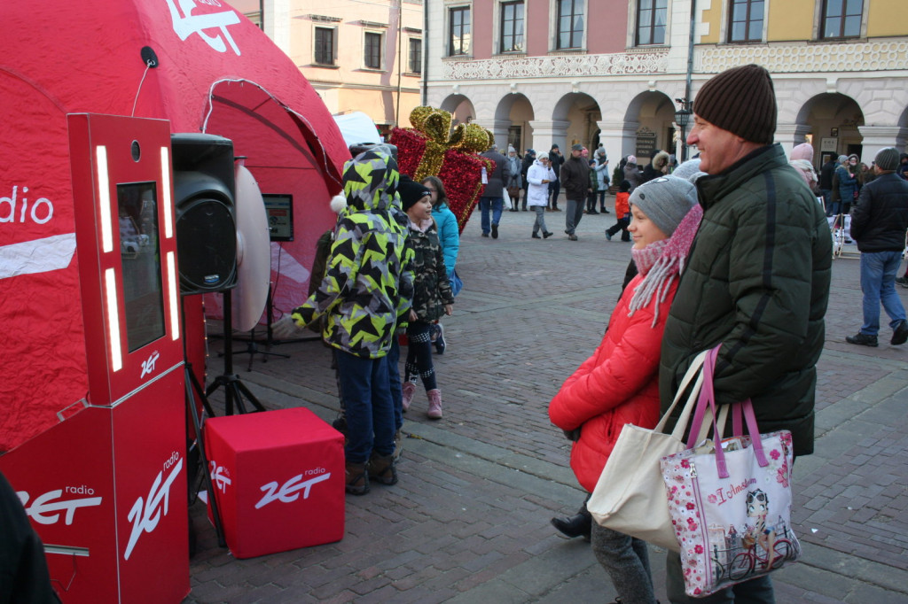 Zamość: Jarmark Świąteczny, Radio ZET i Wawel Truck na Rynku Wielkim [FOTO]