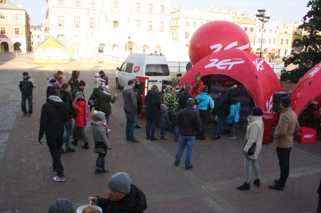 Zamość: Jarmark Świąteczny, Radio ZET i Wawel Truck na Rynku Wielkim [FOTO]