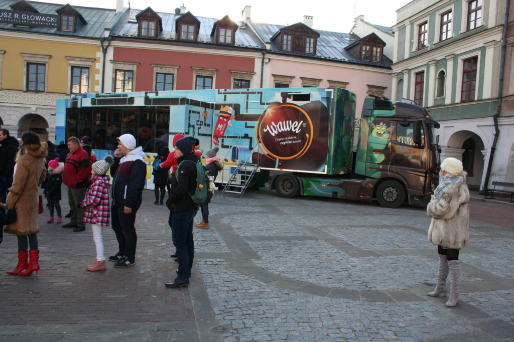 Zamość: Jarmark Świąteczny, Radio ZET i Wawel Truck na Rynku Wielkim [FOTO]