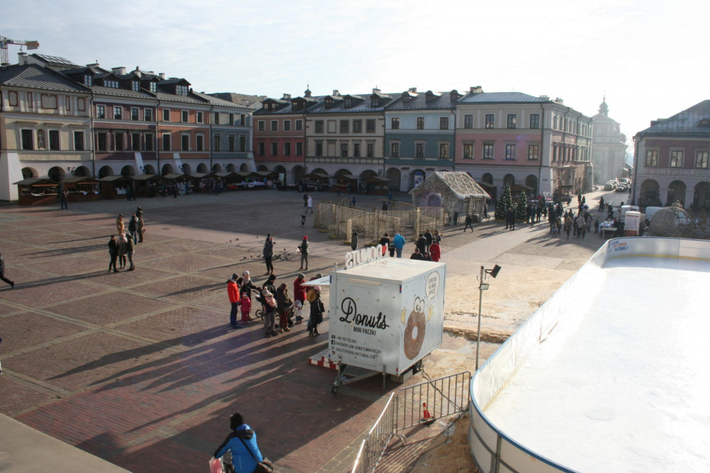 Zamość: Jarmark Świąteczny, Radio ZET i Wawel Truck na Rynku Wielkim [FOTO]