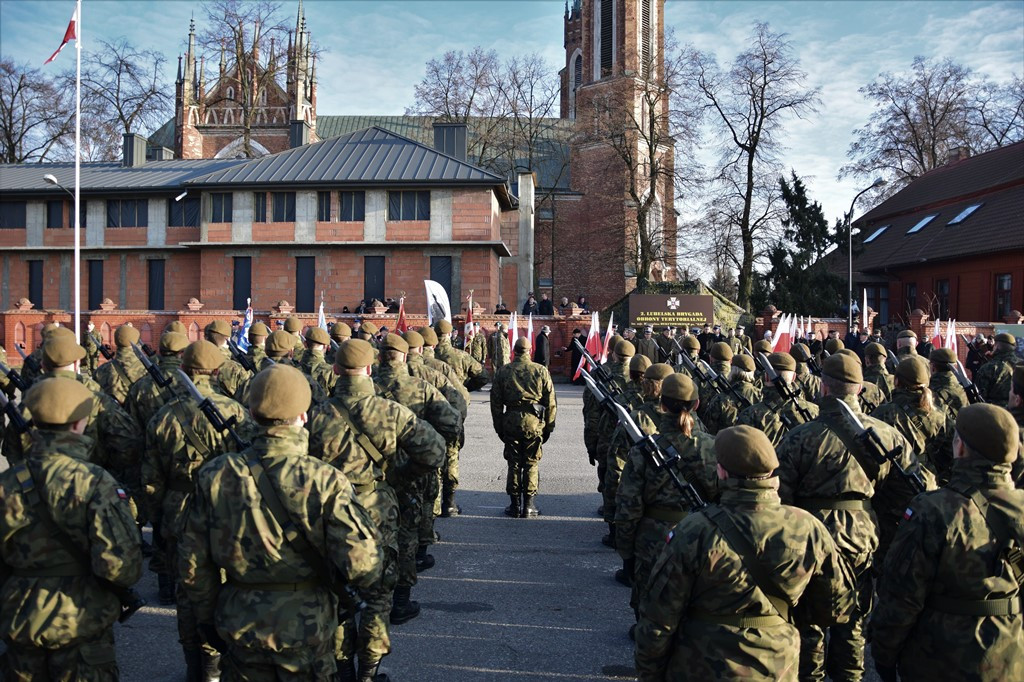 Terytorialsi złożyli uroczystą przysięgę w Parczewie