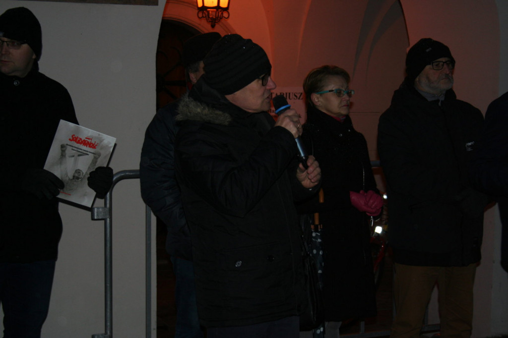 Zamość: Obchody 13 grudnia - 37. rocznica wprowadzenia stanu wojennego [FOTO]