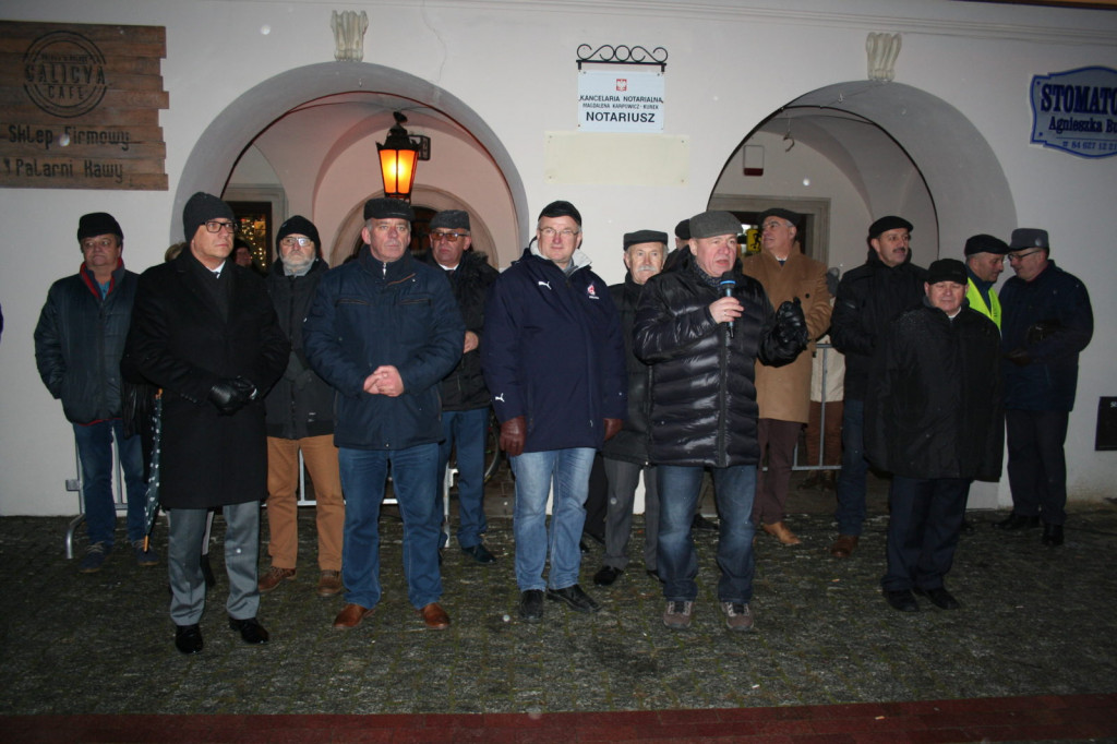 Zamość: Obchody 13 grudnia - 37. rocznica wprowadzenia stanu wojennego [FOTO]