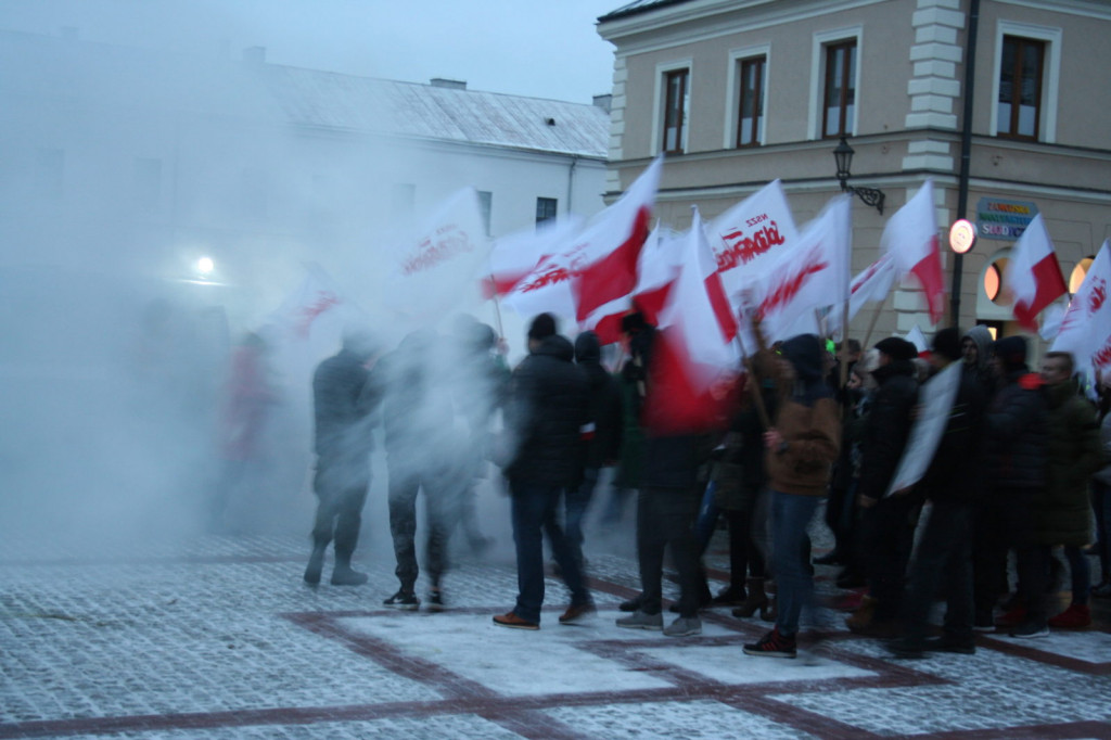 Zamość: Obchody 13 grudnia - 37. rocznica wprowadzenia stanu wojennego [FOTO]