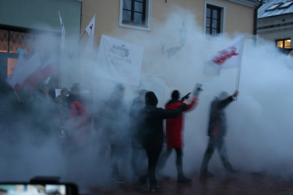 Zamość: Obchody 13 grudnia - 37. rocznica wprowadzenia stanu wojennego [FOTO]
