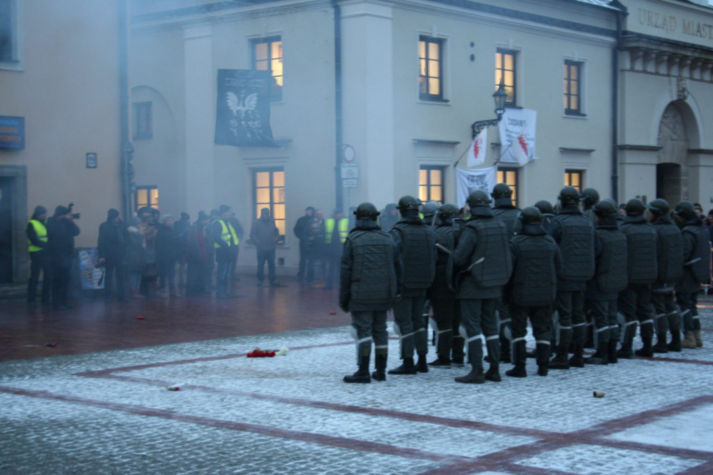 Zamość: Obchody 13 grudnia - 37. rocznica wprowadzenia stanu wojennego [FOTO]
