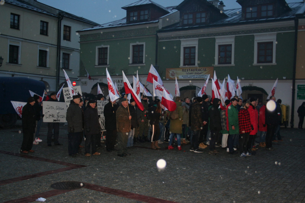 Zamość: Obchody 13 grudnia - 37. rocznica wprowadzenia stanu wojennego [FOTO]