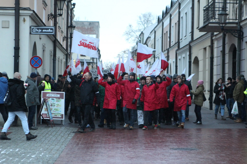 Zamość: Obchody 13 grudnia - 37. rocznica wprowadzenia stanu wojennego [FOTO]