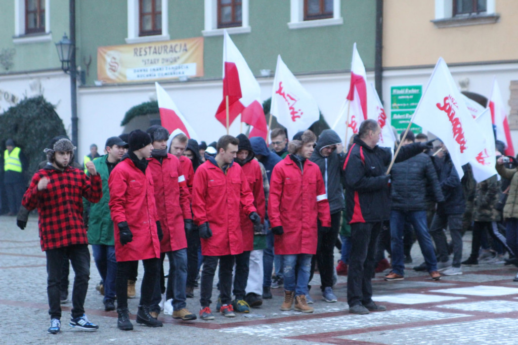 Zamość: Obchody 13 grudnia - 37. rocznica wprowadzenia stanu wojennego [FOTO]