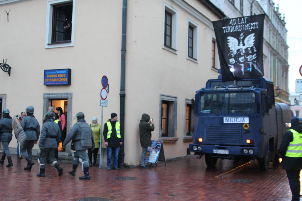 Zamość: Obchody 13 grudnia - 37. rocznica wprowadzenia stanu wojennego [FOTO]