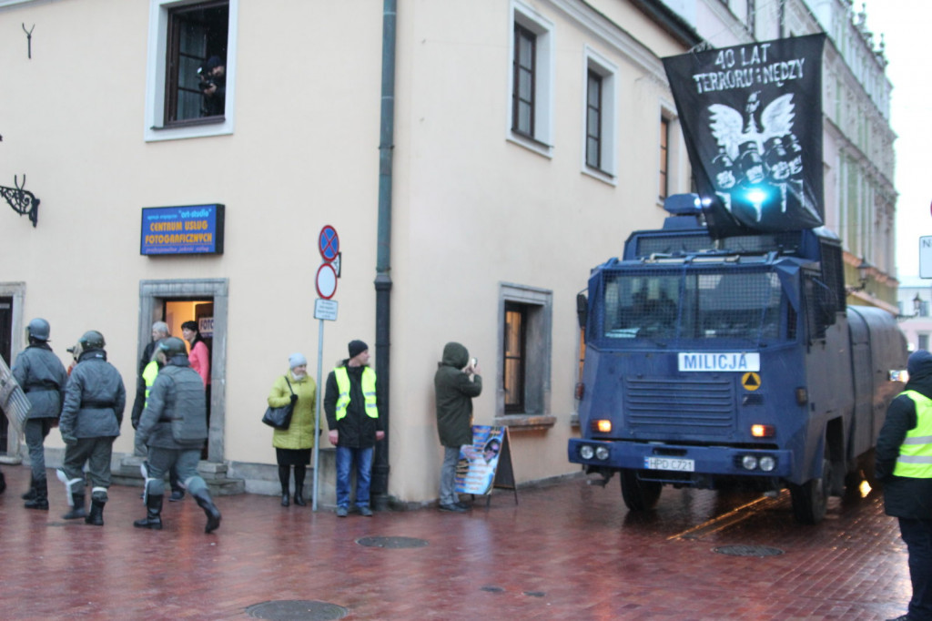 Zamość: Obchody 13 grudnia - 37. rocznica wprowadzenia stanu wojennego [FOTO]