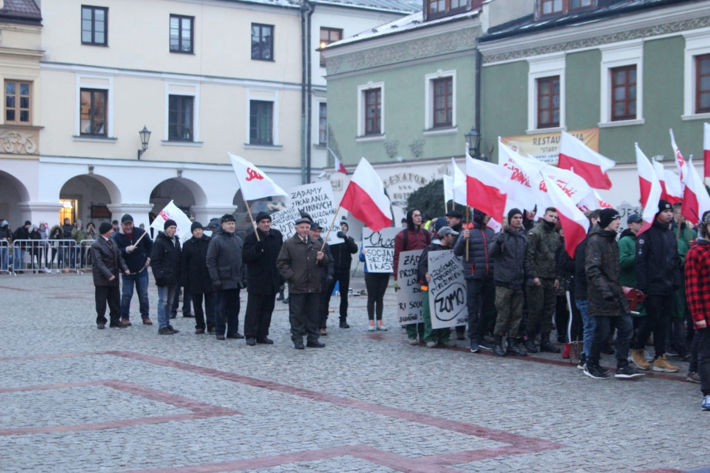 Zamość: Obchody 13 grudnia - 37. rocznica wprowadzenia stanu wojennego [FOTO]